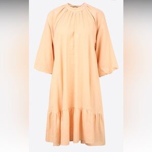 YAS Tall Dress 'IRINAS' in Apricot -XL